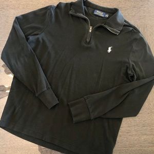 Polo Ralph Lauren Black Quarterzip Women’s Medium